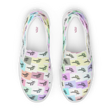 Pretty Pelicans Women’s slip-on canvas shoes