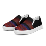 Technicolor Tide Women’s slip-on canvas shoes